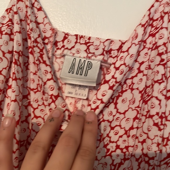 Vintage Floral Mini Dress - Picture 2 of 2